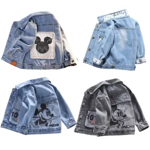 Mickey/Minnie/Donald Duck/Spiderman Denim Jacket and Coats