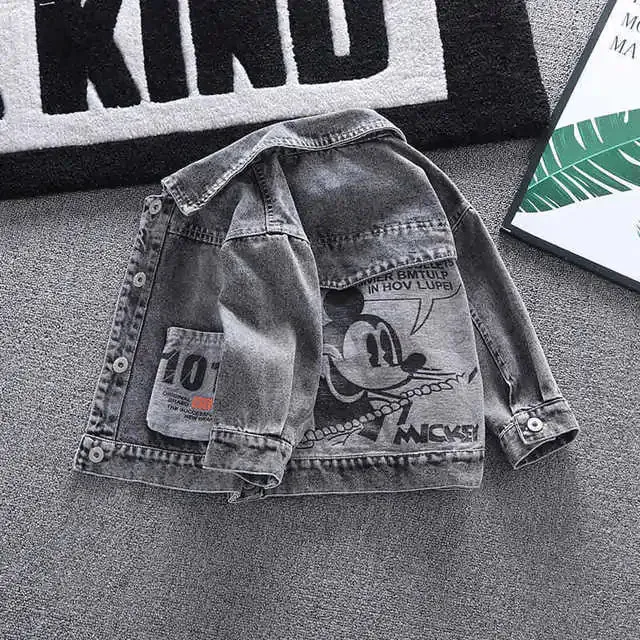 Mickey/Minnie/Donald Duck/Spiderman Denim Jacket and Coats