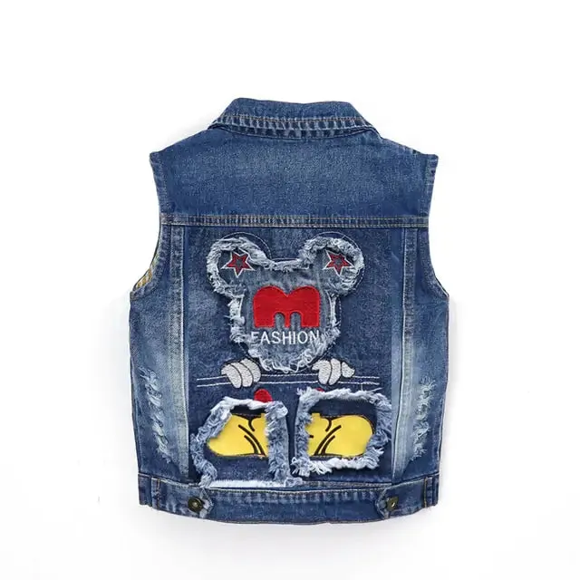 Mickey/Minnie/Donald Duck/Spiderman Denim Jacket and Coats