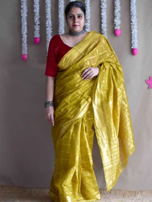 Mrinal- Venkatagiri handloom zari boota saree