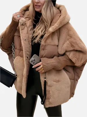 Natalie | Stylish Faux Fur Puffer Coat