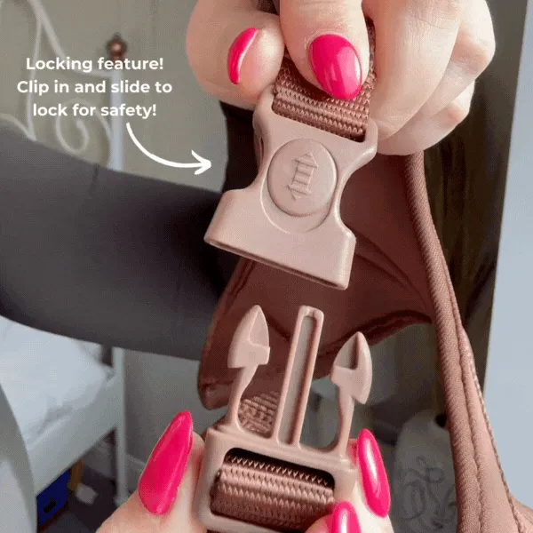 Nude Chic Leopard Adjustable Neck Harness