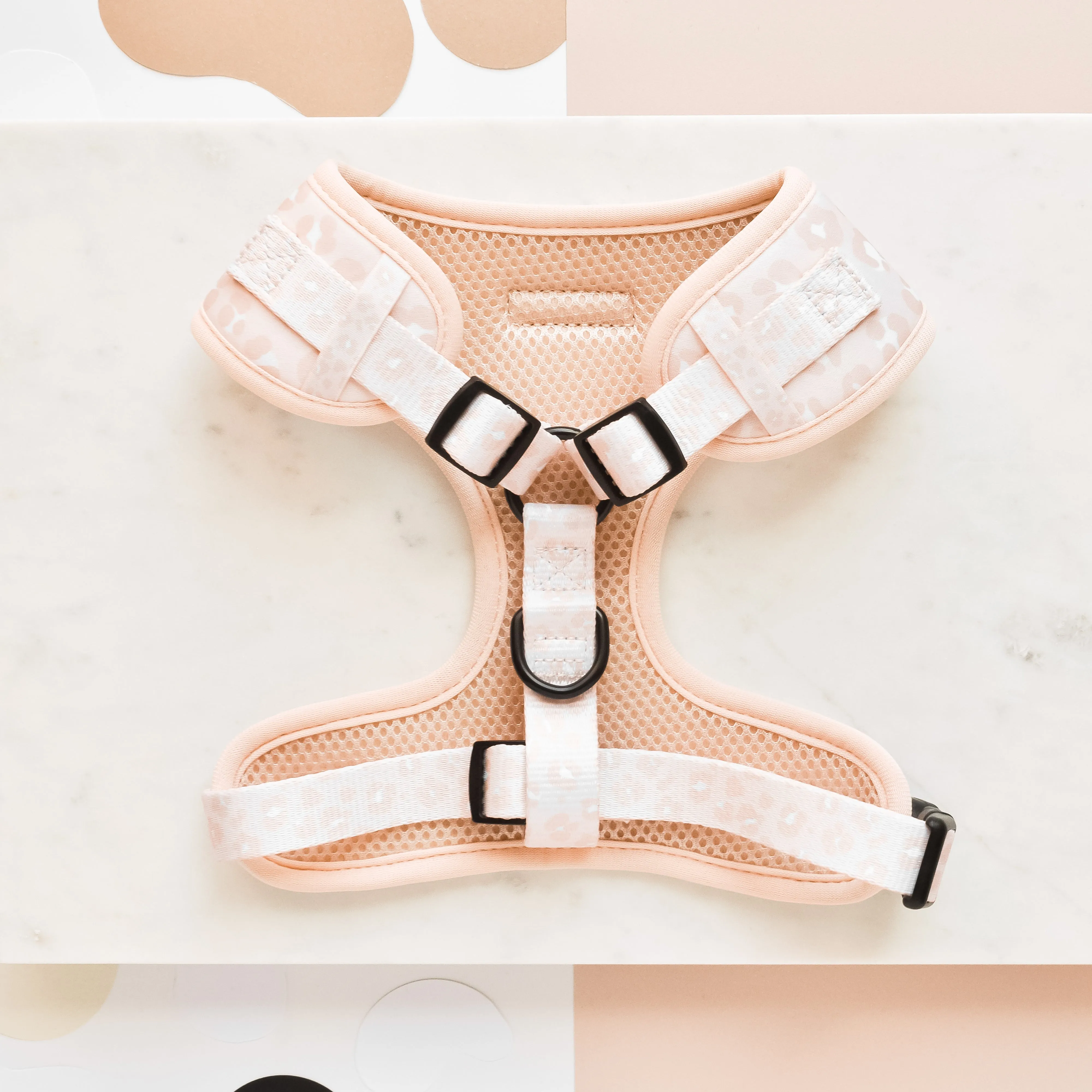 Nude Chic Leopard Adjustable Neck Harness