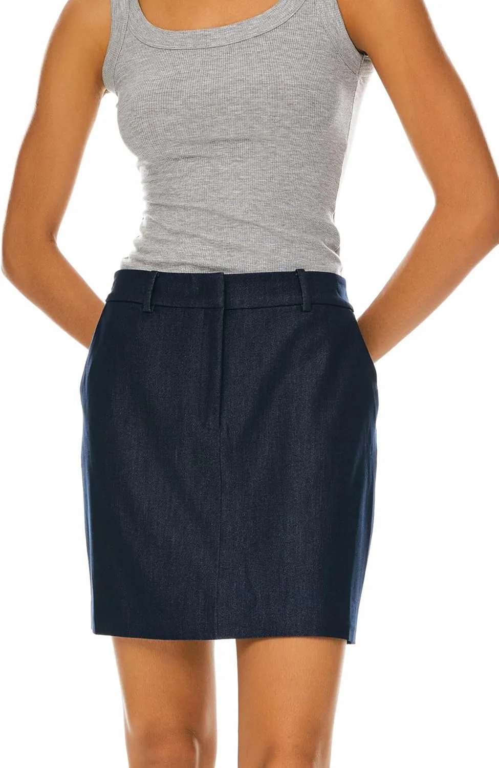 Orolay Women's High Waist Pencil Skirt Casual Stretch Bodycon Office Business Mini Skirts