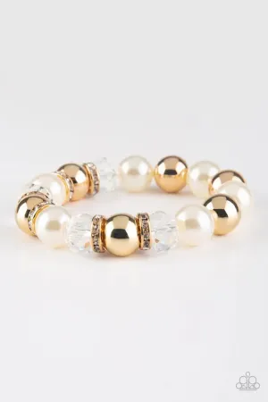 Paparazzi Bracelet ~ Camera Chic - White