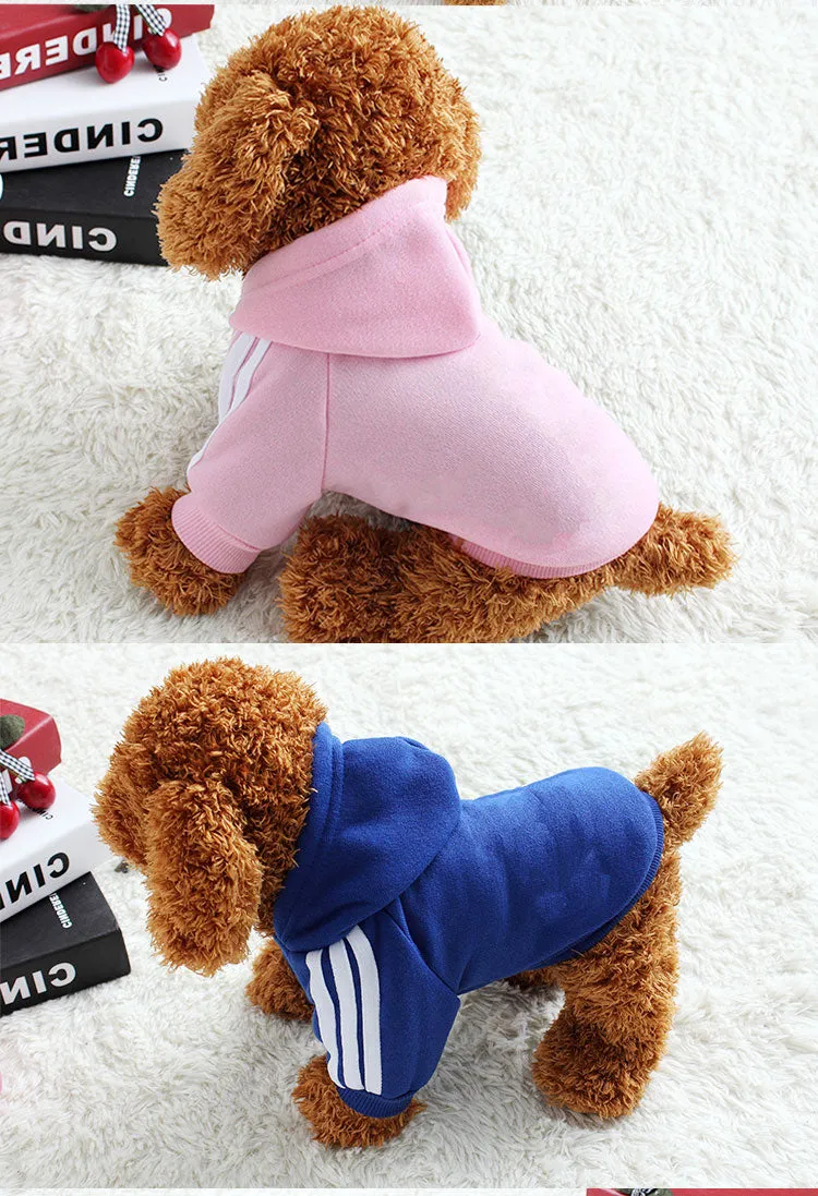Pet / Dog Super soft Adidog Hoodie Sweatshirt