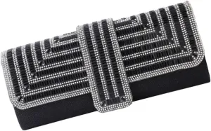 Rhinestone Bag for Women Wedding Purse Evening Clutch Fashionable - Handbag