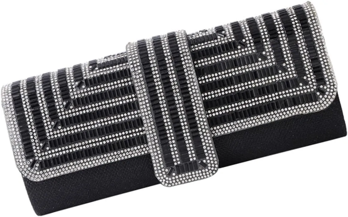 Rhinestone Bag for Women Wedding Purse Evening Clutch Fashionable - Handbag
