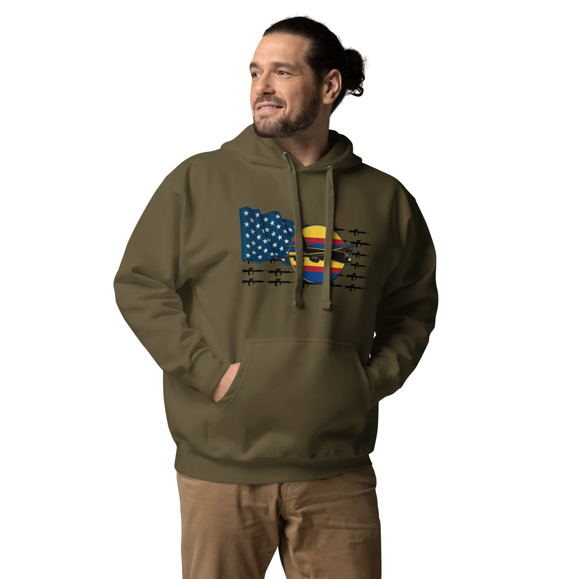 S117- patriotic Unisex Hoodie