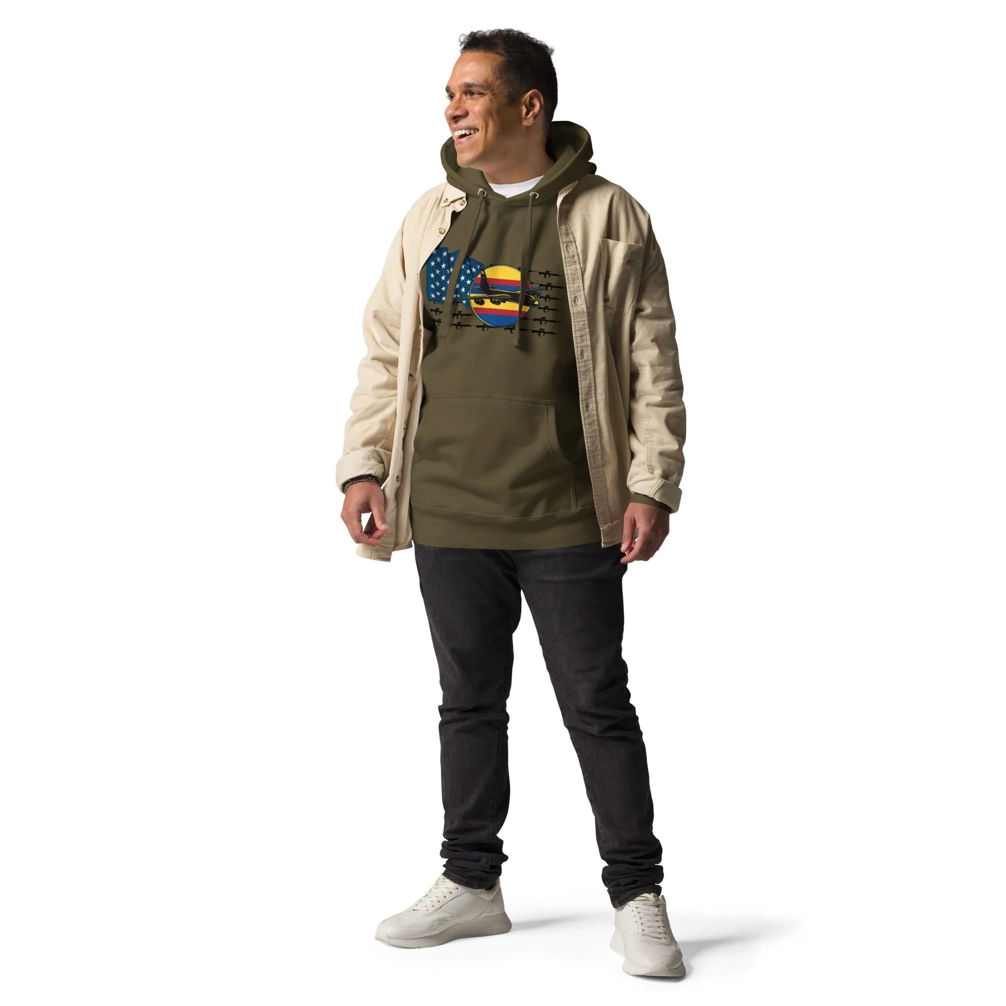 S117- patriotic Unisex Hoodie