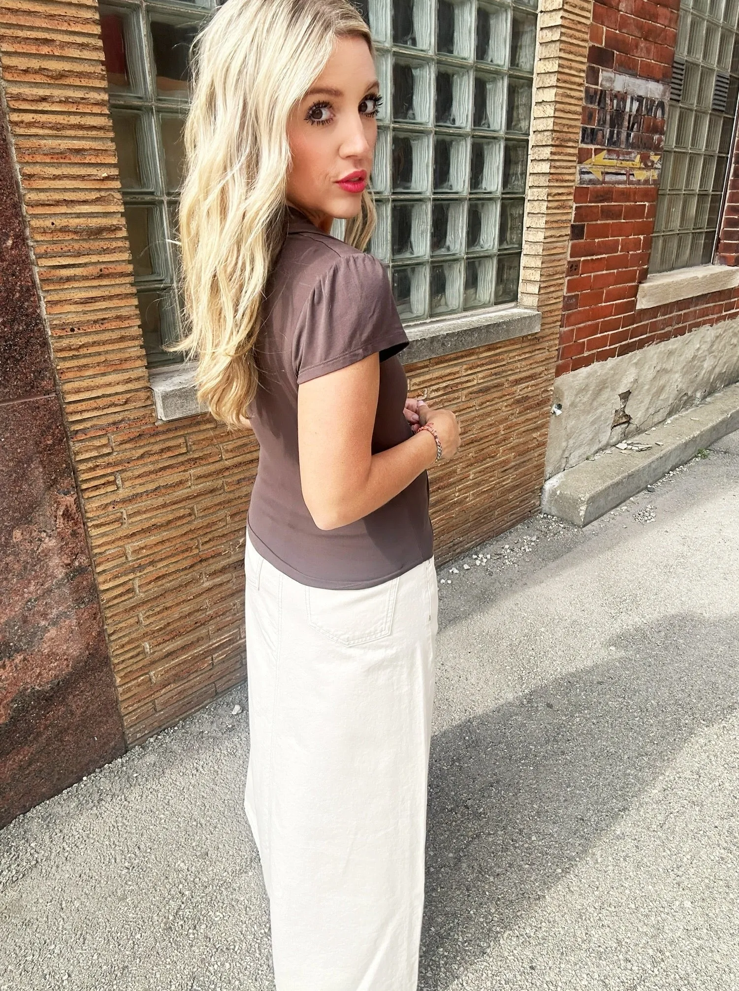 Sanctuary Dream Button Up Blouse