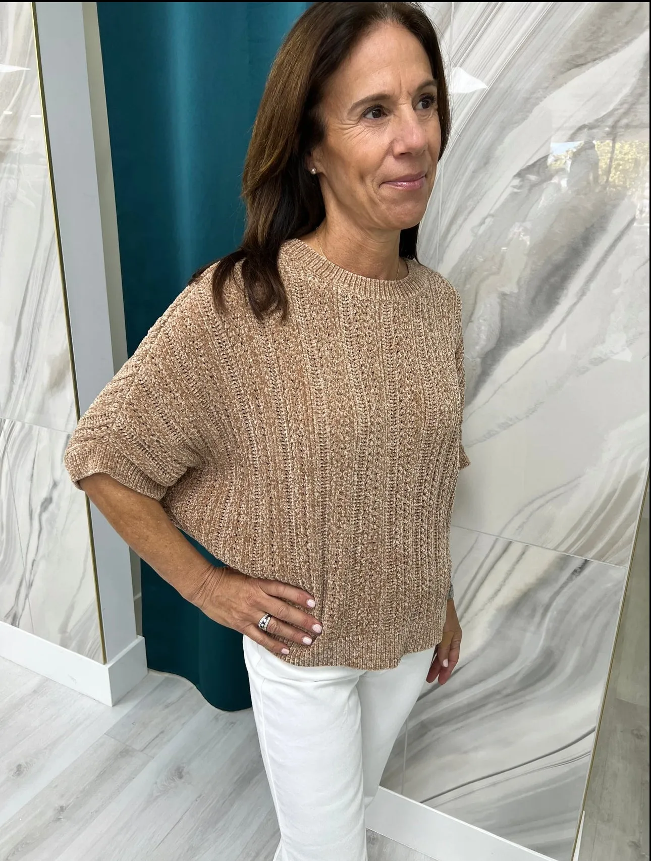 Shea Braided Cable Sweater