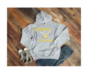 SHS volleyball hoodie- grey