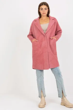 Stylish Women's Long Sleeve Coat with Pockets