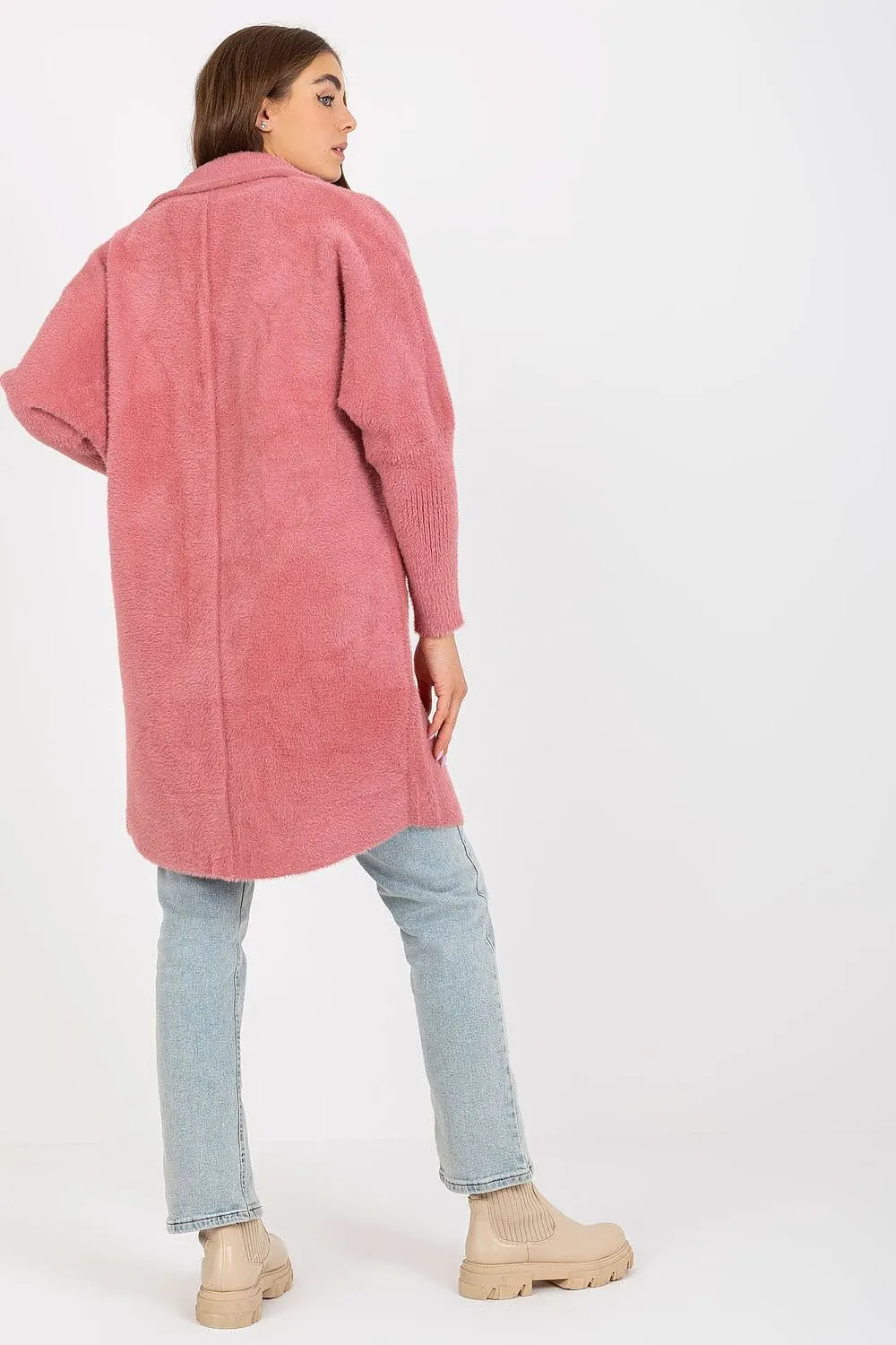 Stylish Women's Long Sleeve Coat with Pockets