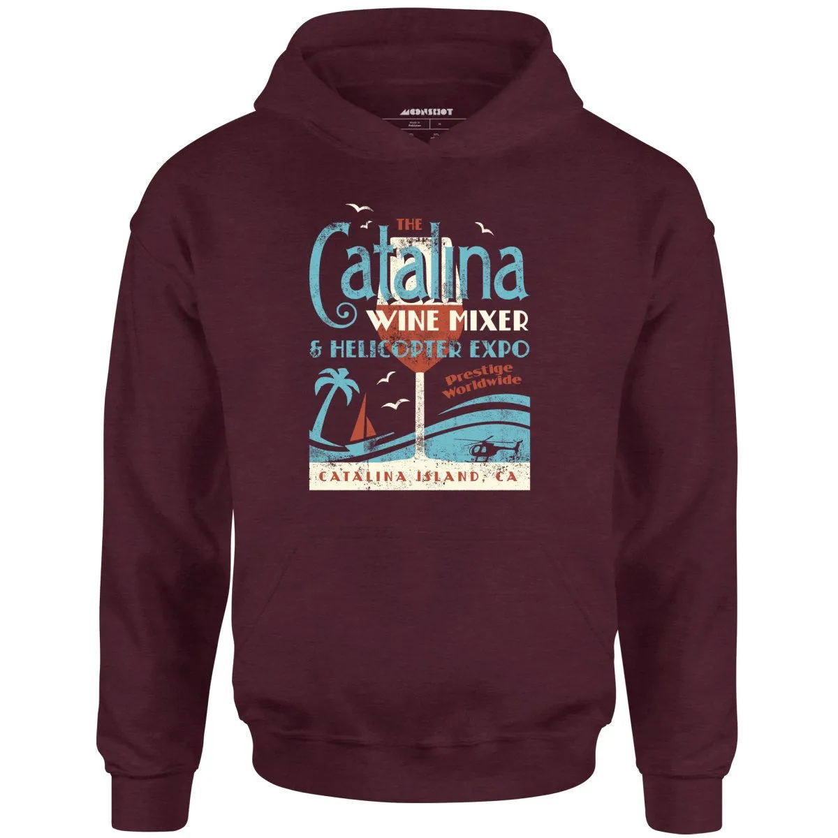 The Catalina Wine Mixer & Helicopter Expo - Unisex Hoodie