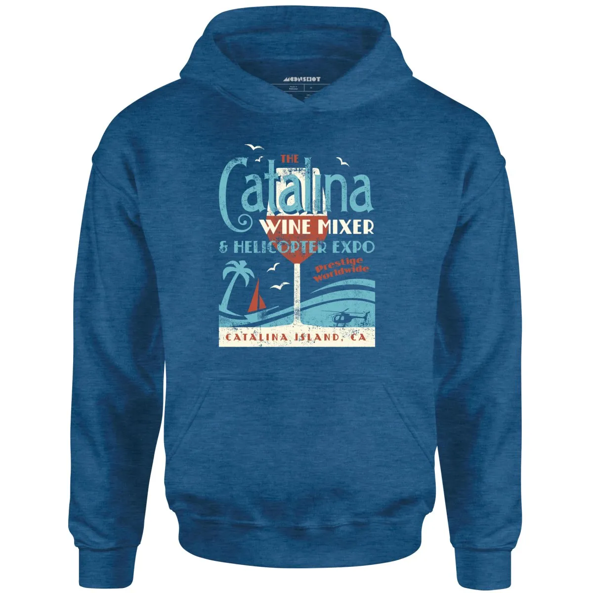 The Catalina Wine Mixer & Helicopter Expo - Unisex Hoodie