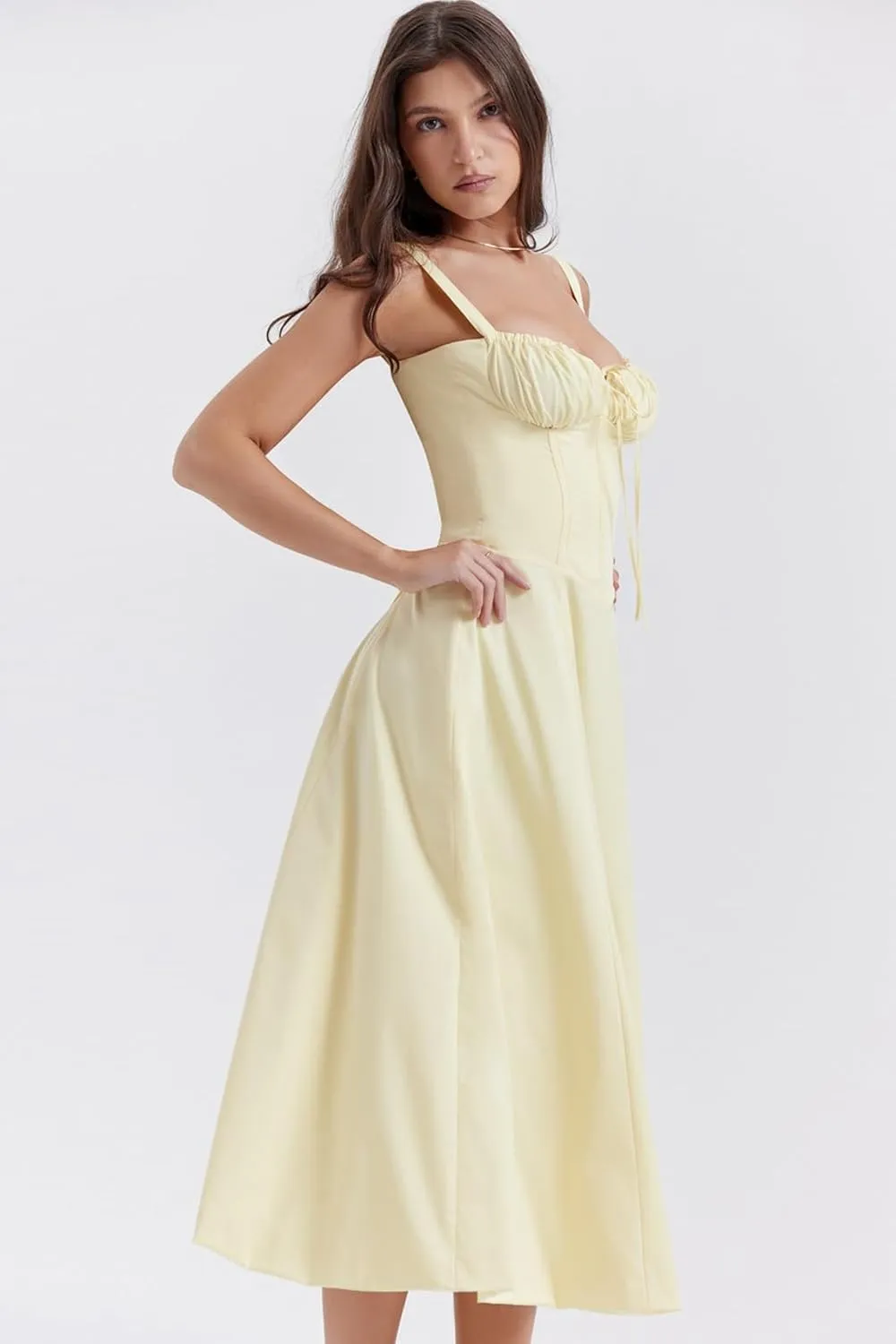 TICBRY Print Bustier Dress Women Sexy Strap Backless Slim Maxi Dress Summer Elegant Sleeveless Evening Club Party Sundress