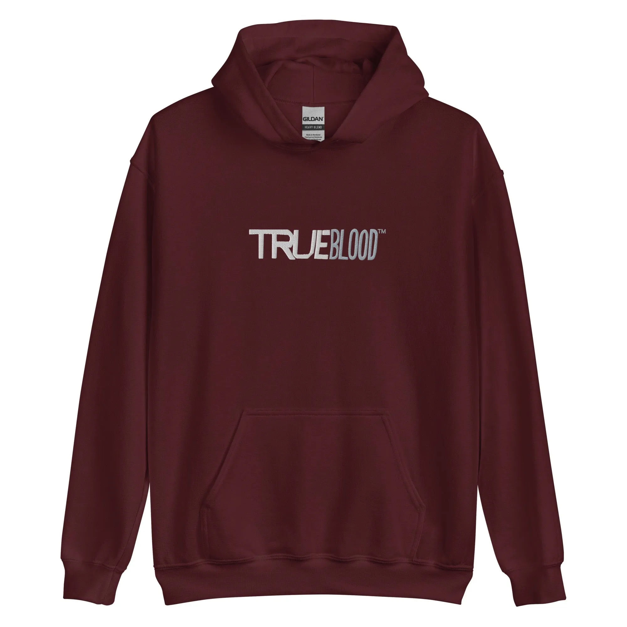 True Blood Embroidered Fangtasia Adult Hoodie