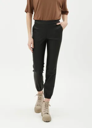 Vanessa Waxed Ruched Jogger