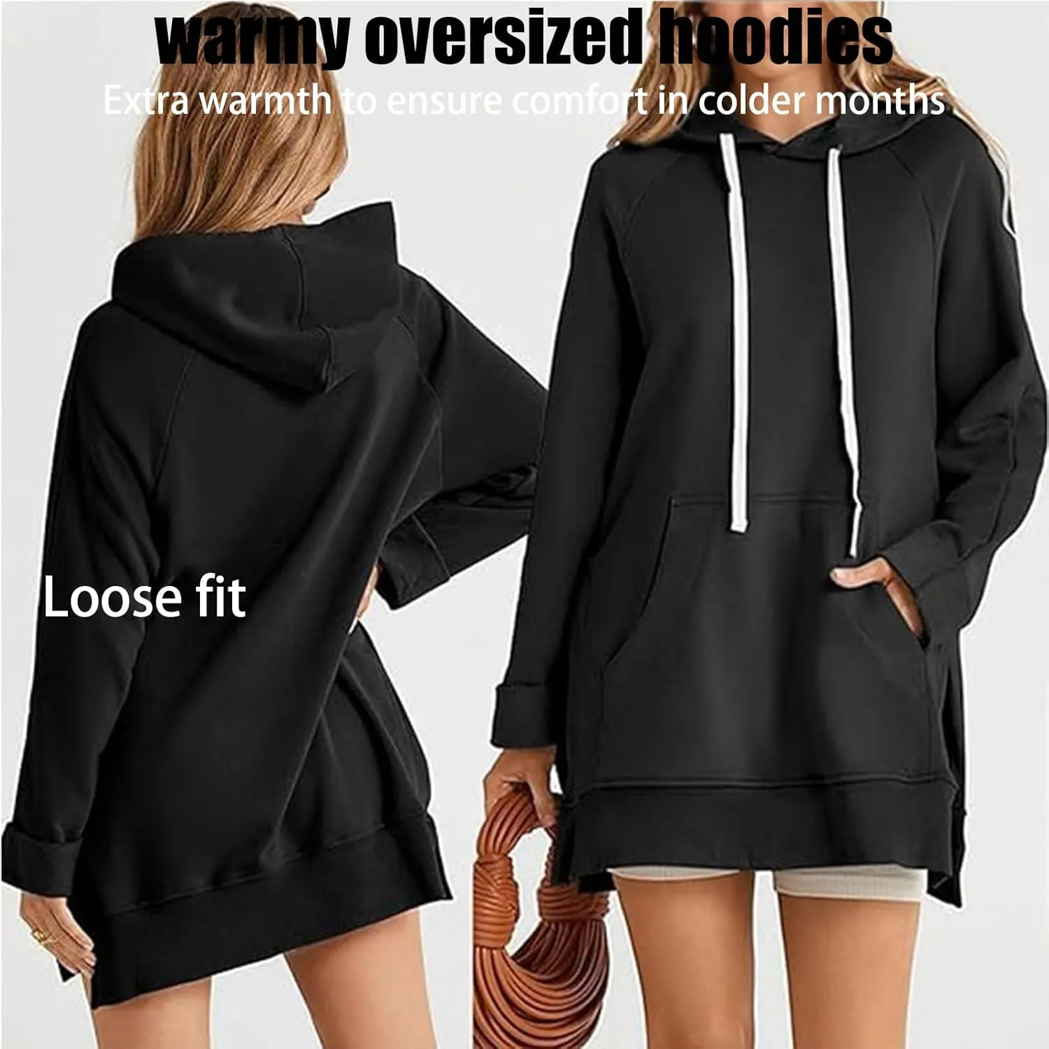 Warmy Oversized Hoodies, Oversized Dress Hoodies Women, Warmy Oversized Hoodie Dress Women Pockets