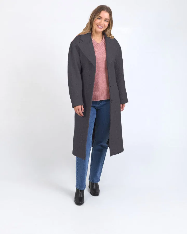 Whistler Coat - Charcoal