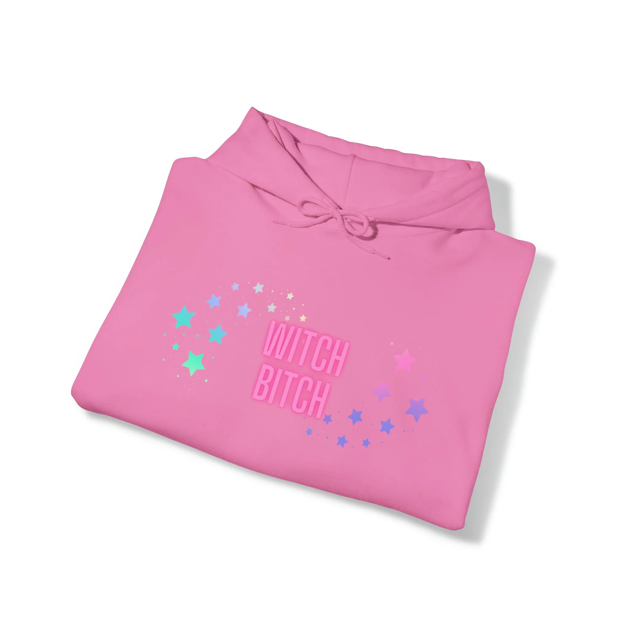 Witch Bitch Stars Unisex Heavy Blend Hooded Sweatshirt