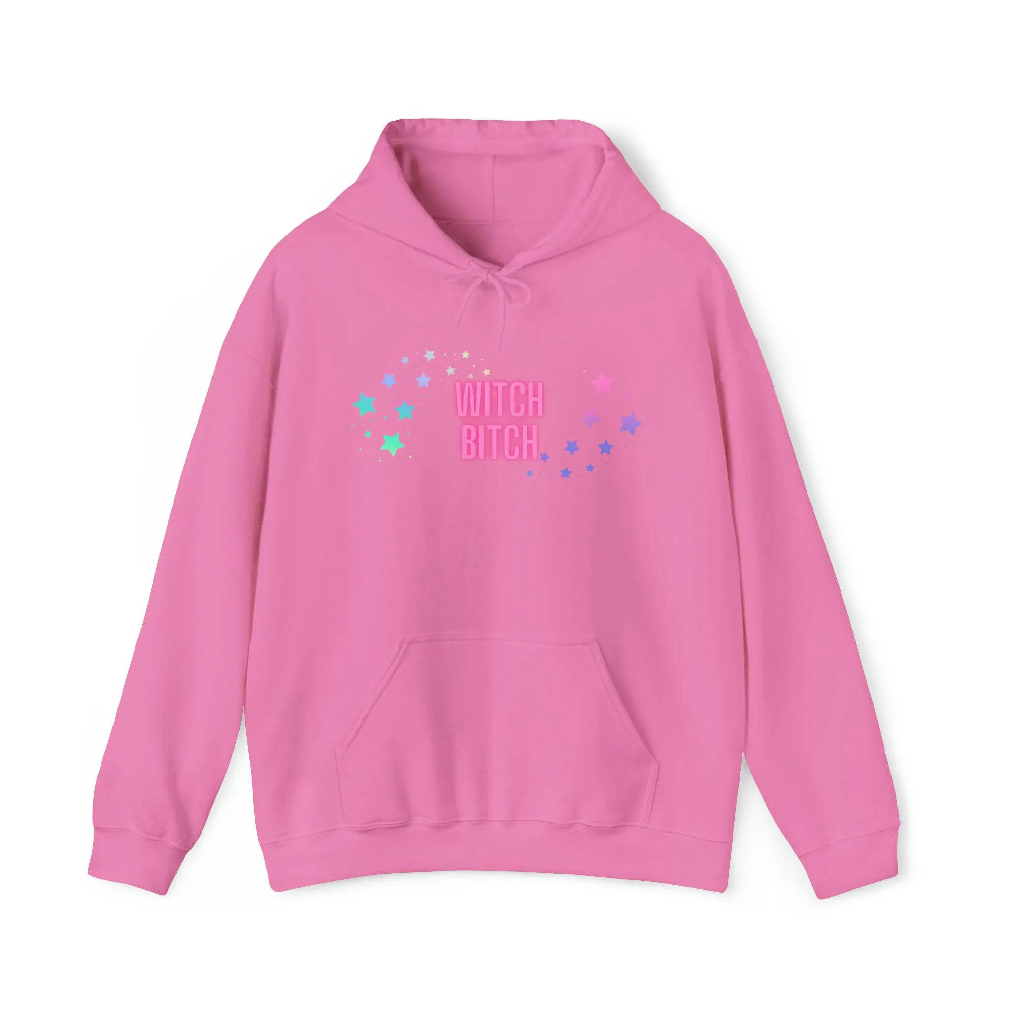 Witch Bitch Stars Unisex Heavy Blend Hooded Sweatshirt