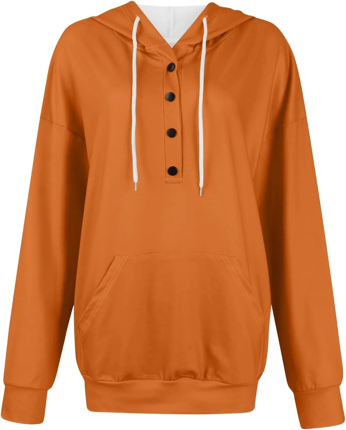 Women's Fashion Hoodies Long Sleeve Drawstring Hoodies for Women, Perfect Oversized Sweatshirts with Pocket
