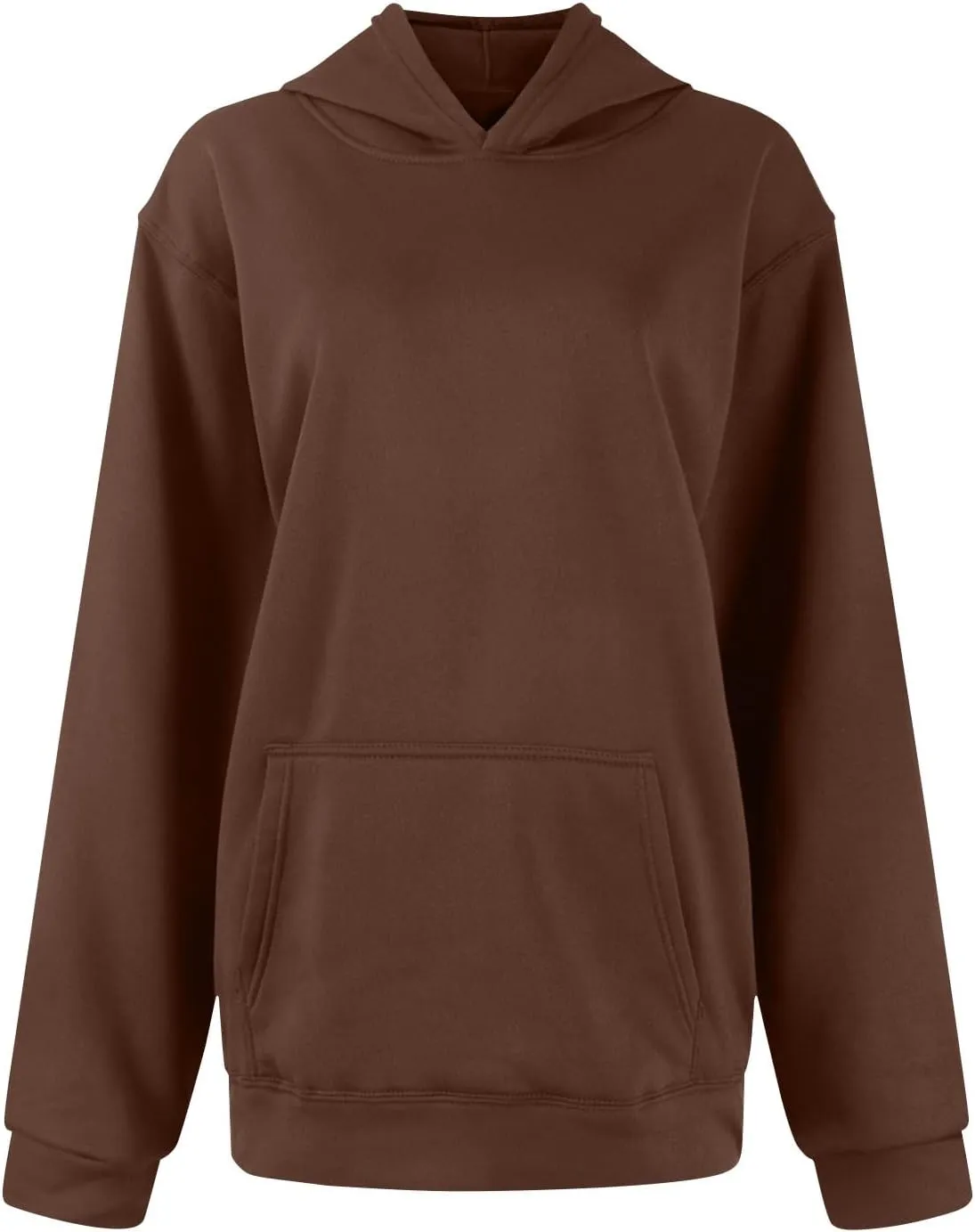 Women's Oversized Hoodies Fashion Sweatshirts Fall Casual Long Sleeve Cute Pullover Hoodie With Pocket