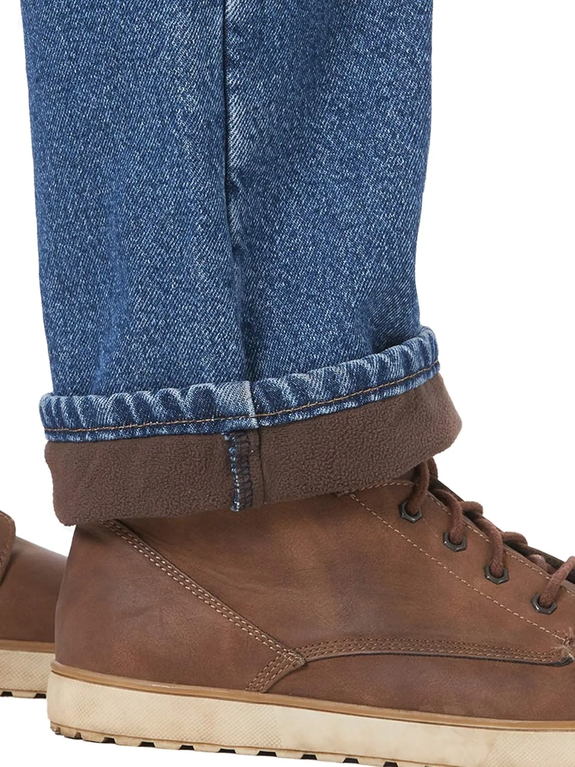 Wrangler Authentics Men's Fleece Lined Five Pocket Jean