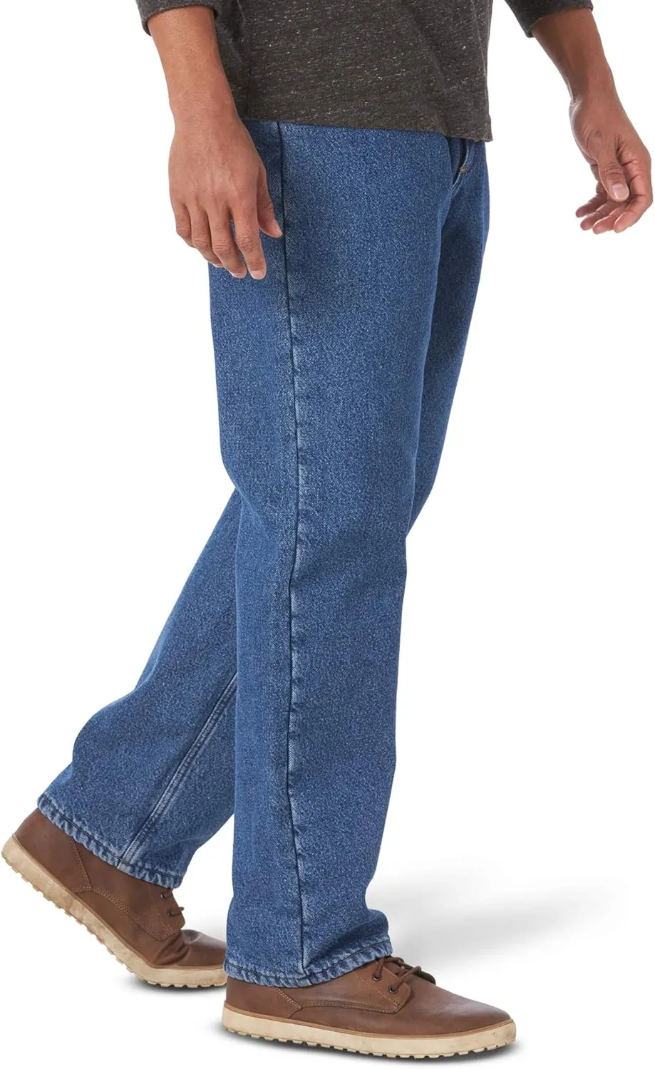 Wrangler Authentics Men's Fleece Lined Five Pocket Jean