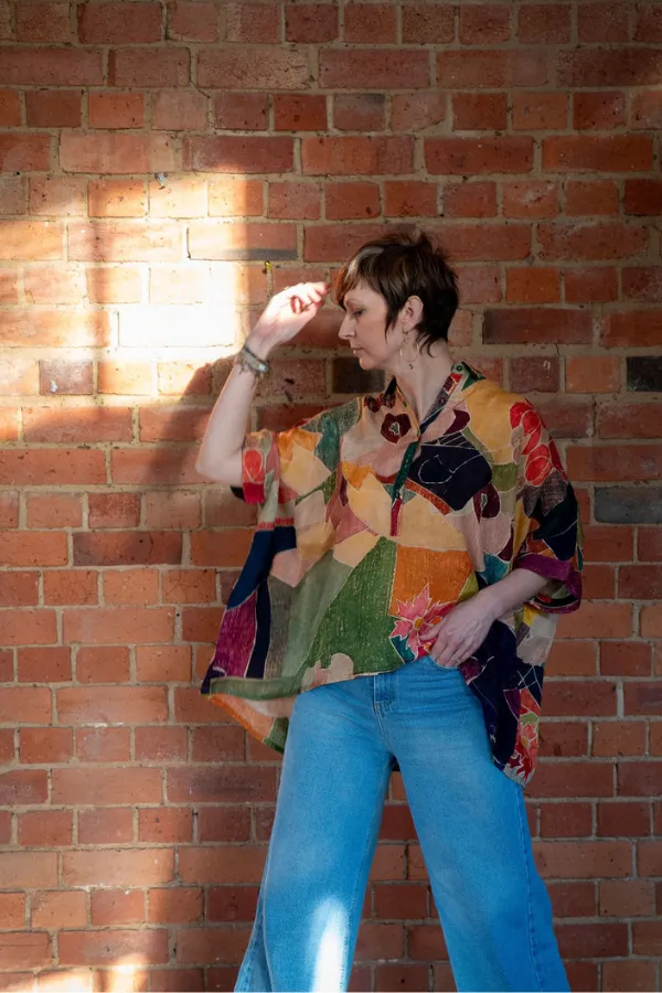 Yavi & Raga - Golden Meadow Blouse