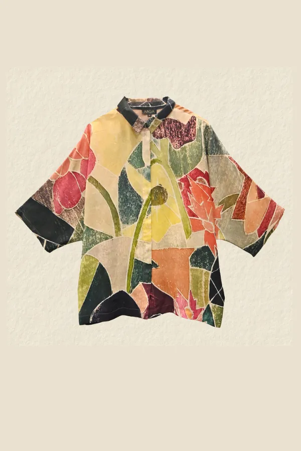 Yavi & Raga - Golden Meadow Blouse