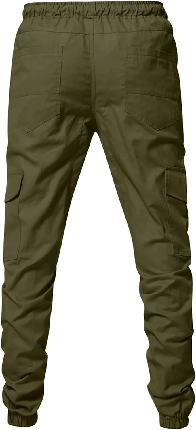 Ymosrh Mens Pants Relaxed Fit Solid Color Ripped Holes Frayed Gradient Washed Trousers Men's Chino Pants Regular