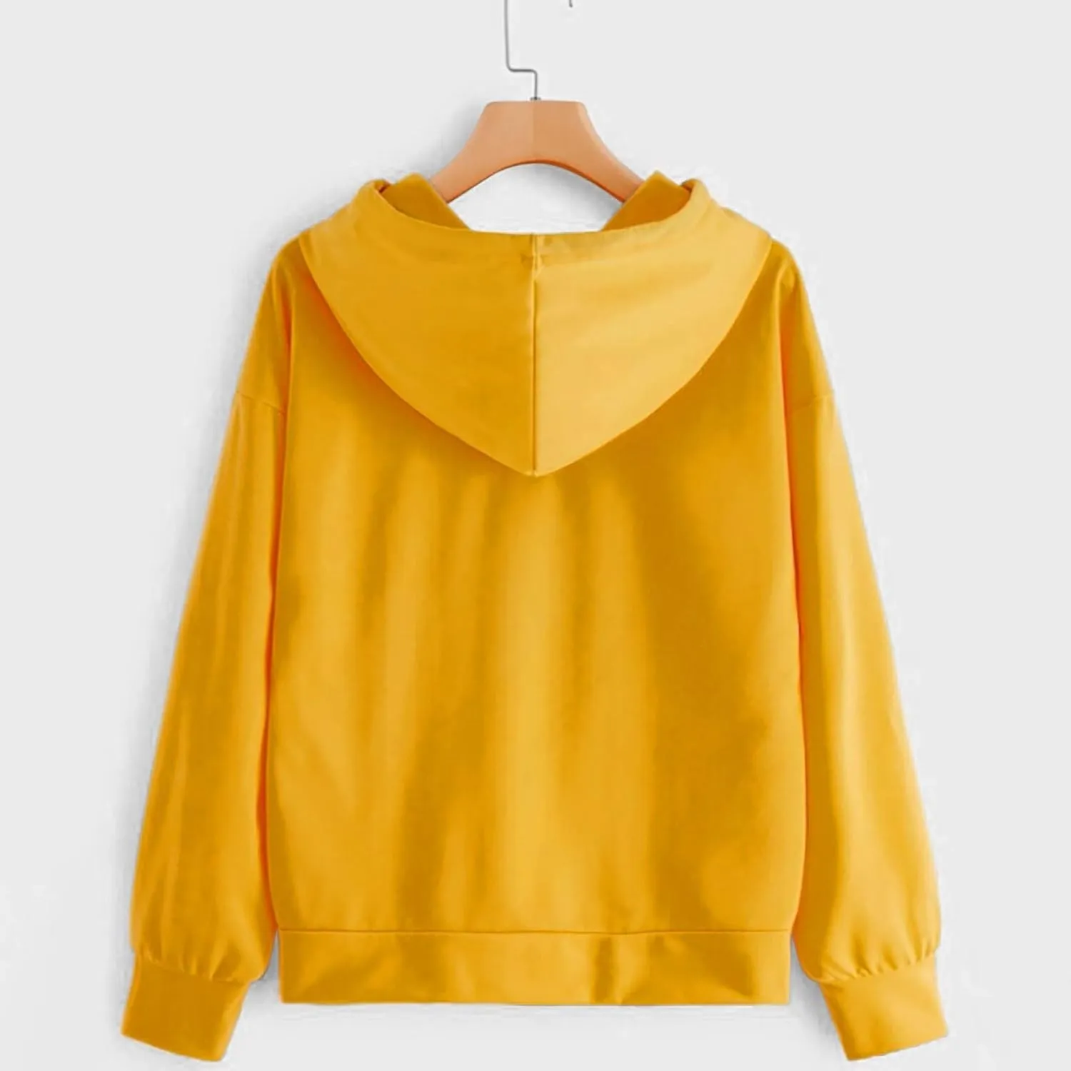YRAETENM Heart Graphic Hoodies for Women casual Long Sleeve drawstring Pullover Tops oversized comfy sweatshirts with Pocket
